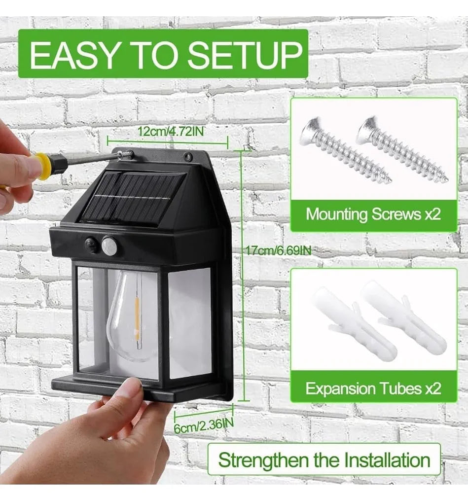 SOLAR INTERACTION WALL LAMP SOLAR INTERACTION WALL LAMP